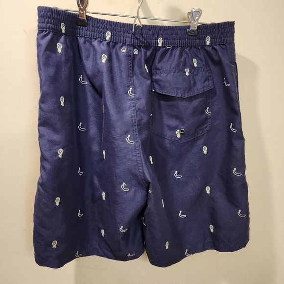 Trunks Surf and Swim Co. Nave Blur banana pinapple print swimmer short M - Picture 4 of 11